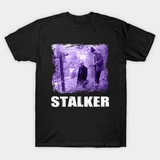 STALKERs Silhouette Mystical Threads from Tarkovsky's Cinematic Masterpiece Grace Your Tee T-Shirt